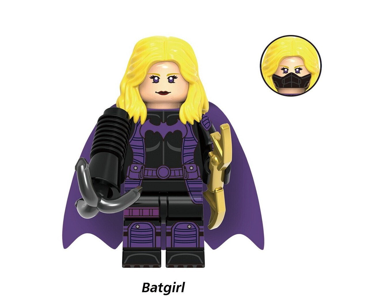 Batman Batgirl Custom Minifigures Fit Lego G0189 GH0693