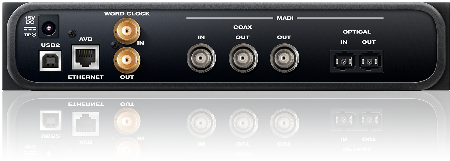 Motu M64 MADI / USB / AVB-TSN Ethernet audio interface with DSP and mixing