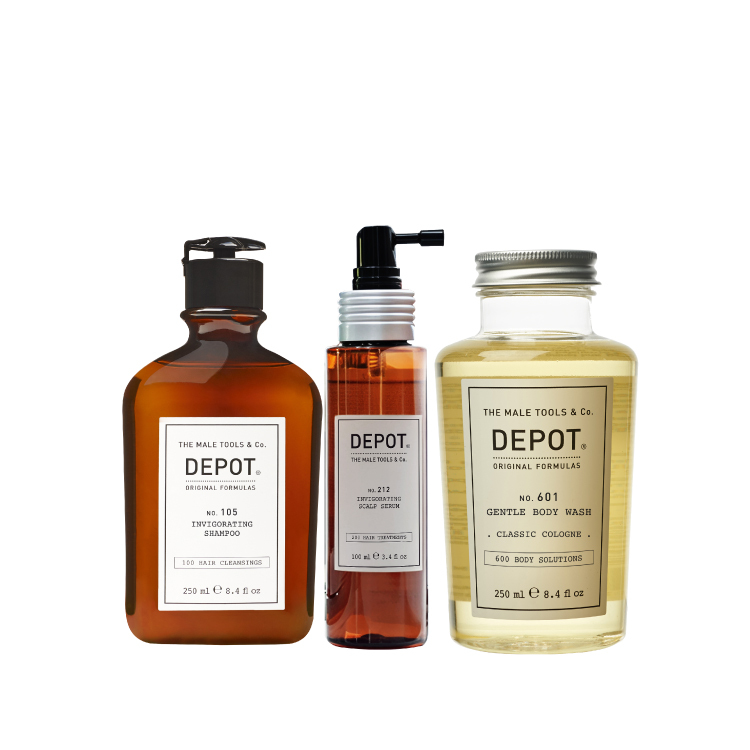 【父親節禮盒】DEPOT 沐癒醒髮禮