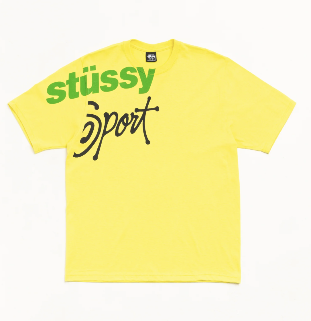 【Stussy】0529發售26夏季系列STUSSY SPORT STONE WASHED TEE