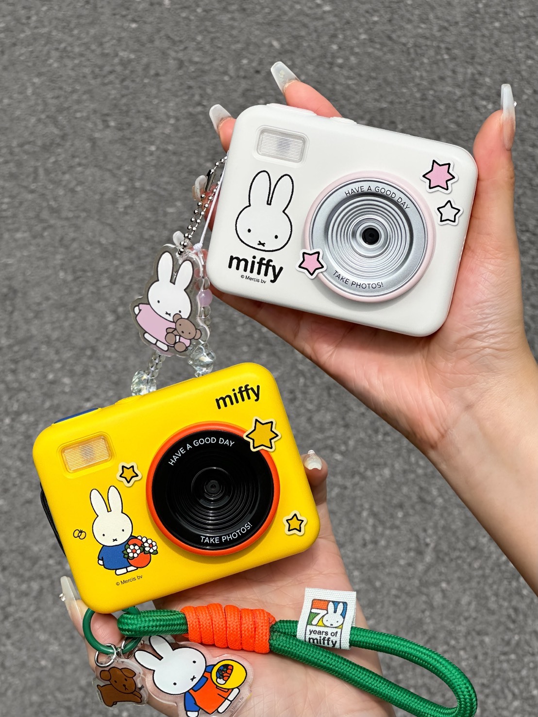 正版授權 MIFFY 米菲兔 CCD翻蓋相機 復古 相機 二色
