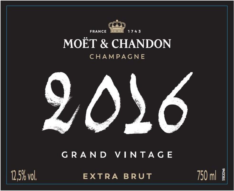 Moet & Chandon Grand Vintage 2016 (JS93)