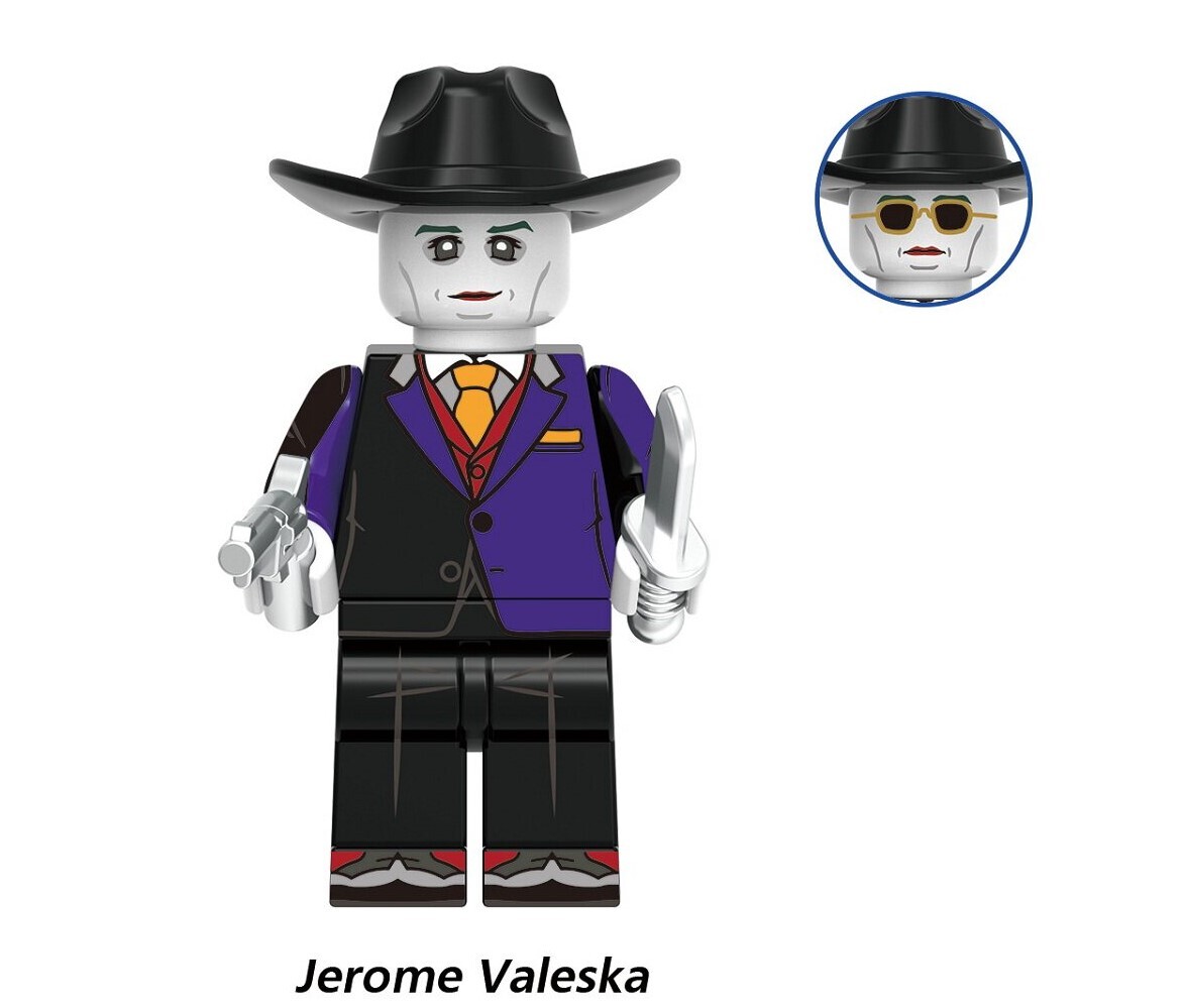 Batman Joker Custom Minifigures Fit Lego G0189 GH0695