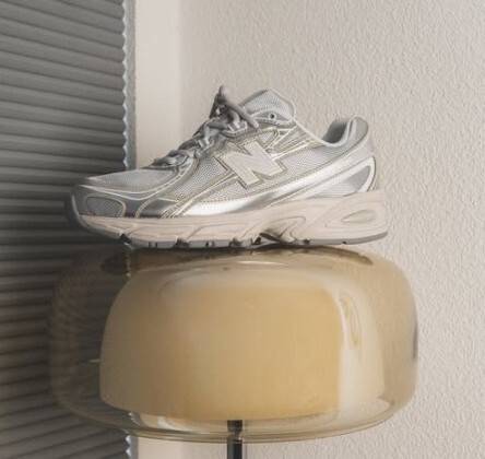 NEW BALANCE 休閒鞋 NB 740 金屬銀 復古 情侶鞋 男女 U7405I7