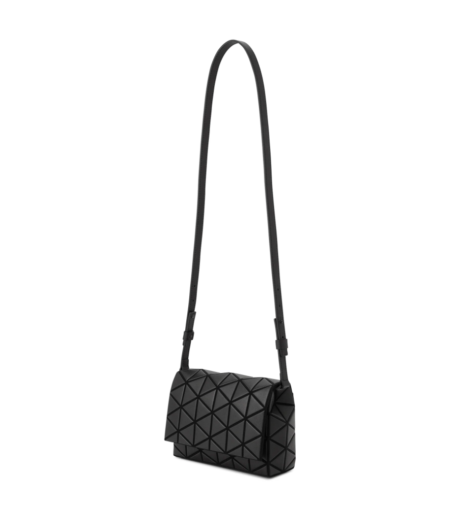 2026SS BAO BAO ISSEY MIYAKE FOSSETTE 三宅一生 霧面 皮革 翻蓋 側背 小包 現貨 BB61AG251