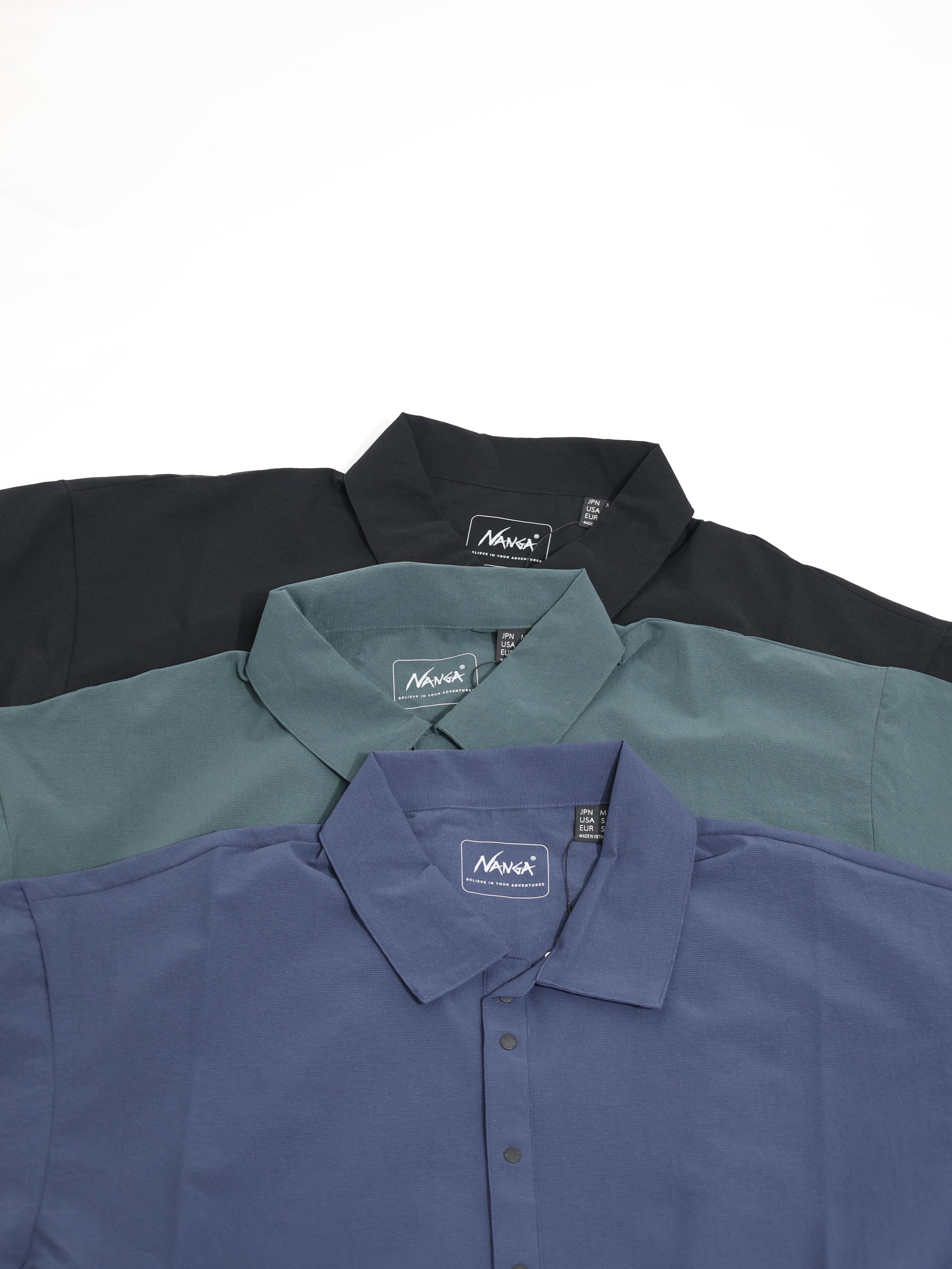 NANGA 男 Dotair Comfy Polo Shirt 短袖 NA12617