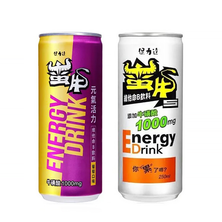【保力達】蠻牛維他命B飲料250ml-牛磺酸/葡萄口味