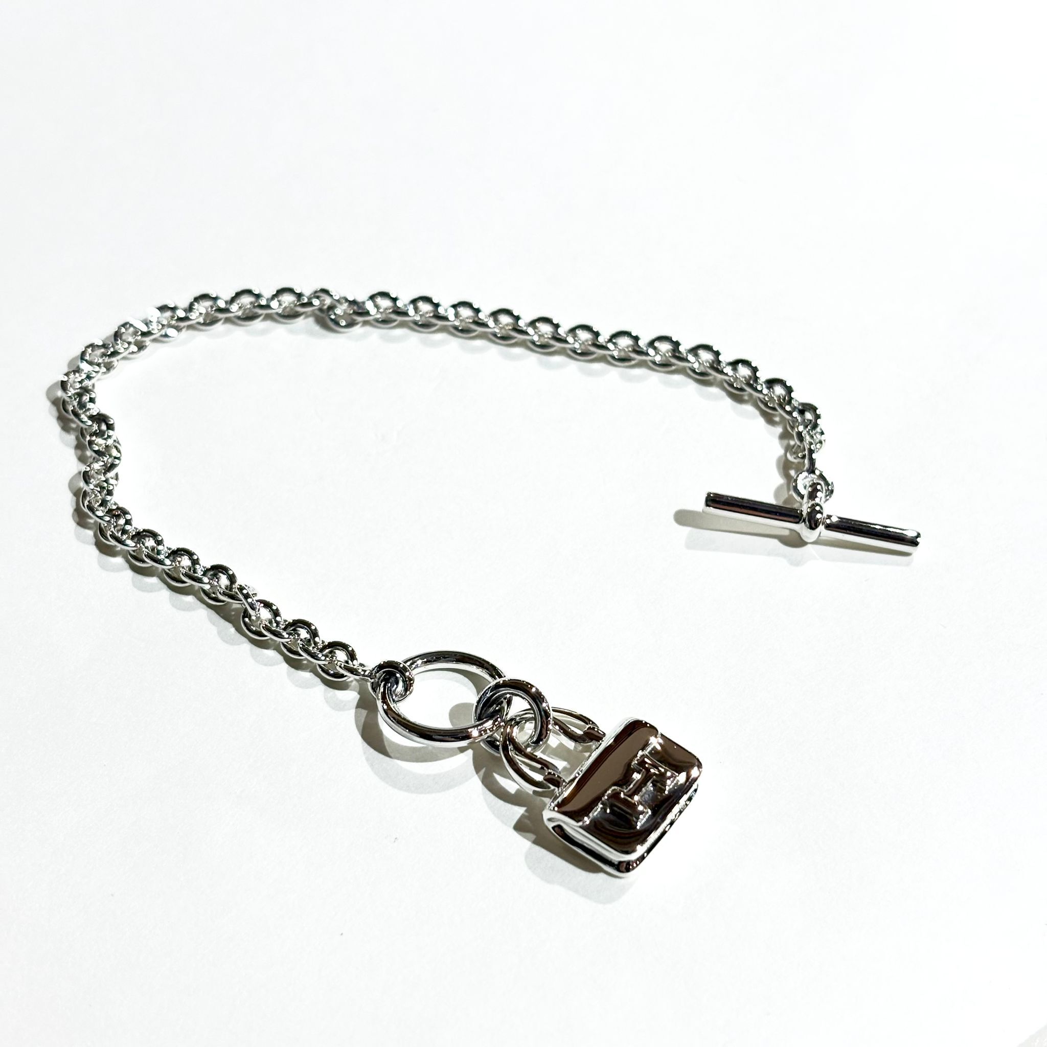 本週特價!!!全新HERMES Amulettes Constance Bracelet 手鏈 925純銀 #BRAND NEW #香榭站正品