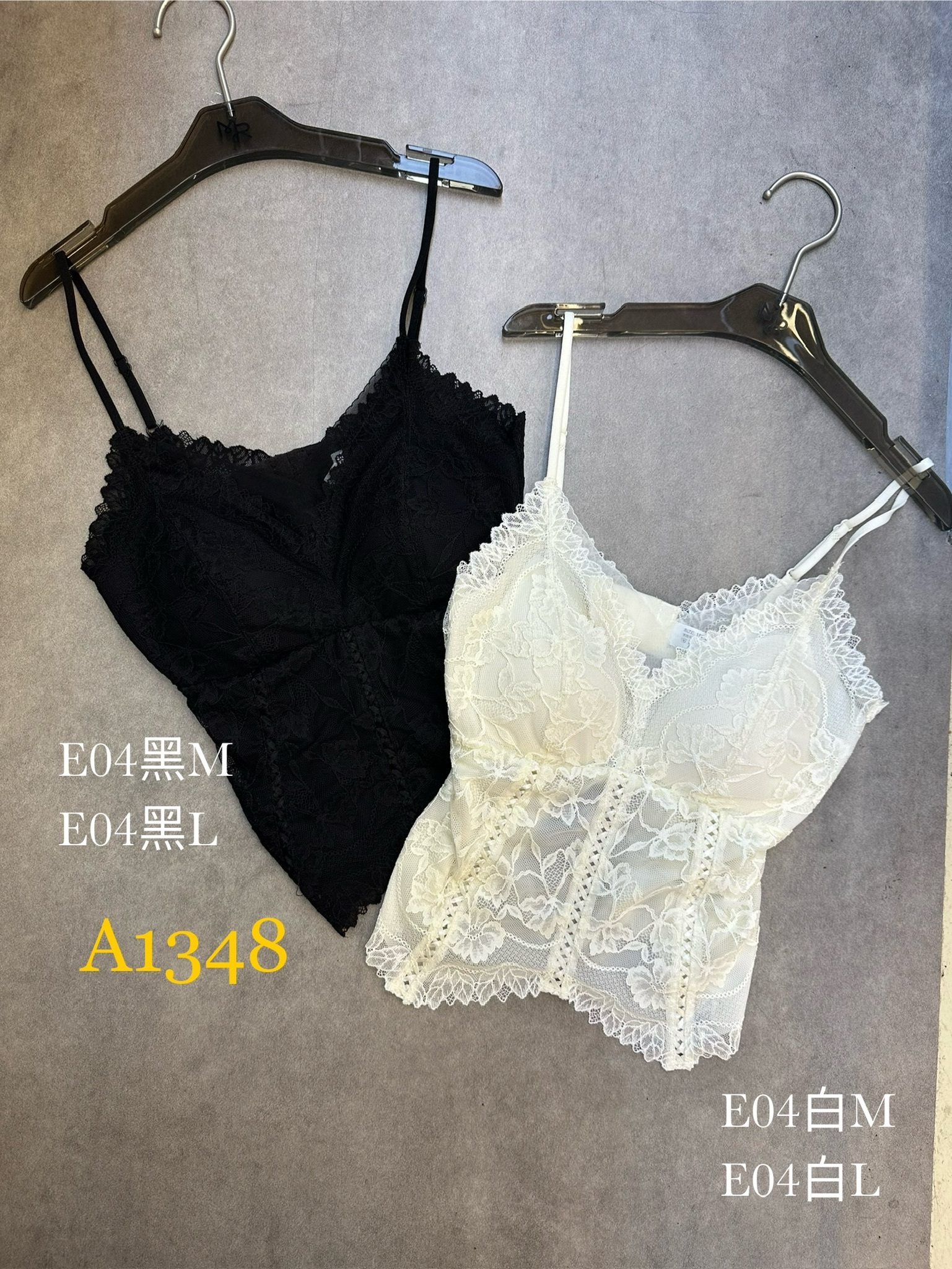 𝗠𝗮𝘆.𝟯𝟭/E04-小心機造型蕾絲內衣(兩色)-M/L