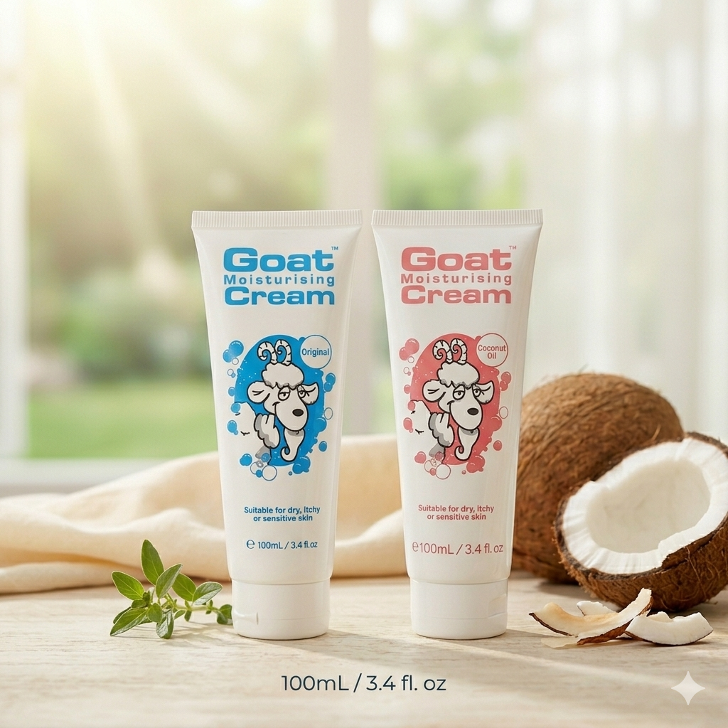 Goat Soap - 山羊奶保濕潤膚霜(原味/椰子味)100ml