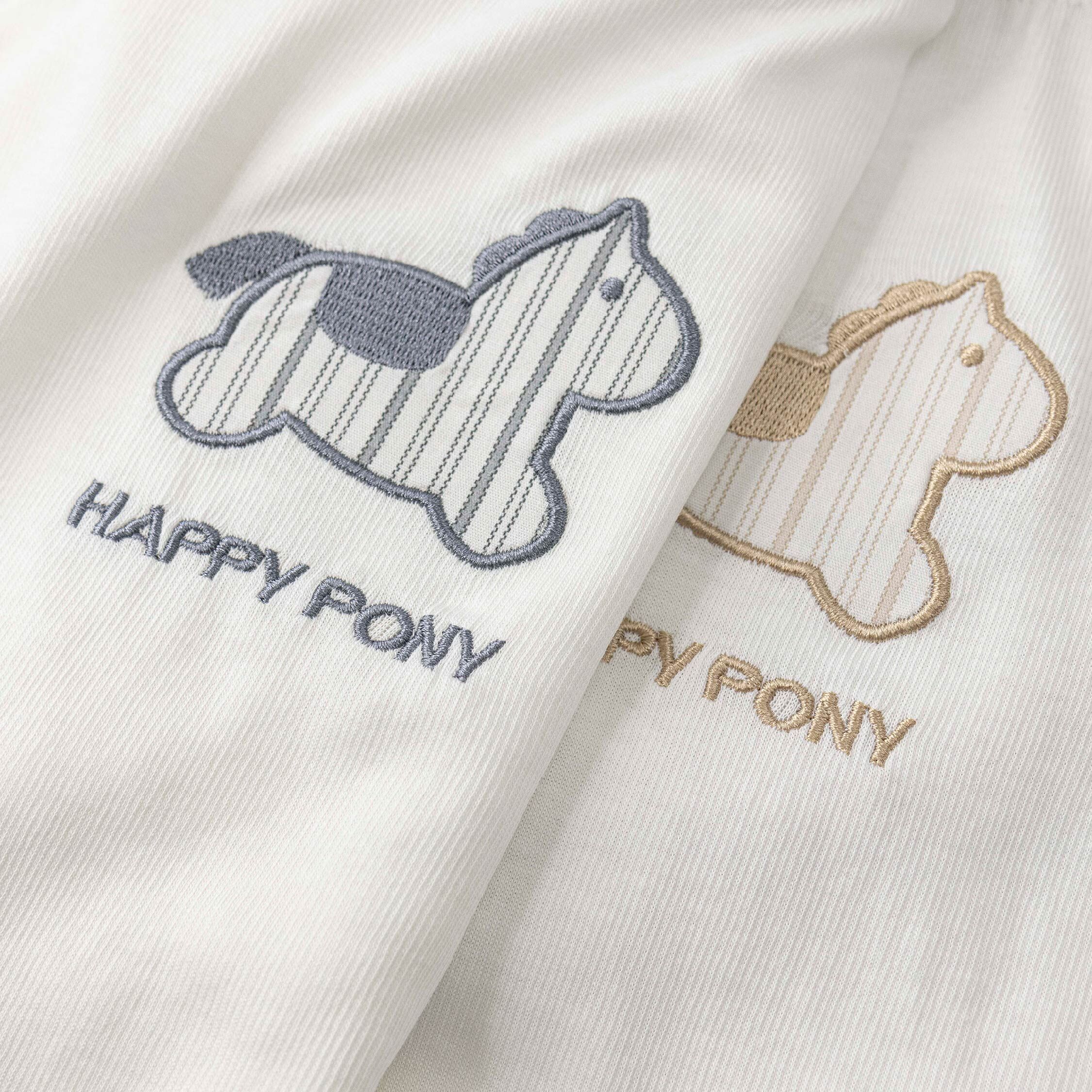 條紋迷你馬彈力上衣＊二色 (H60152)