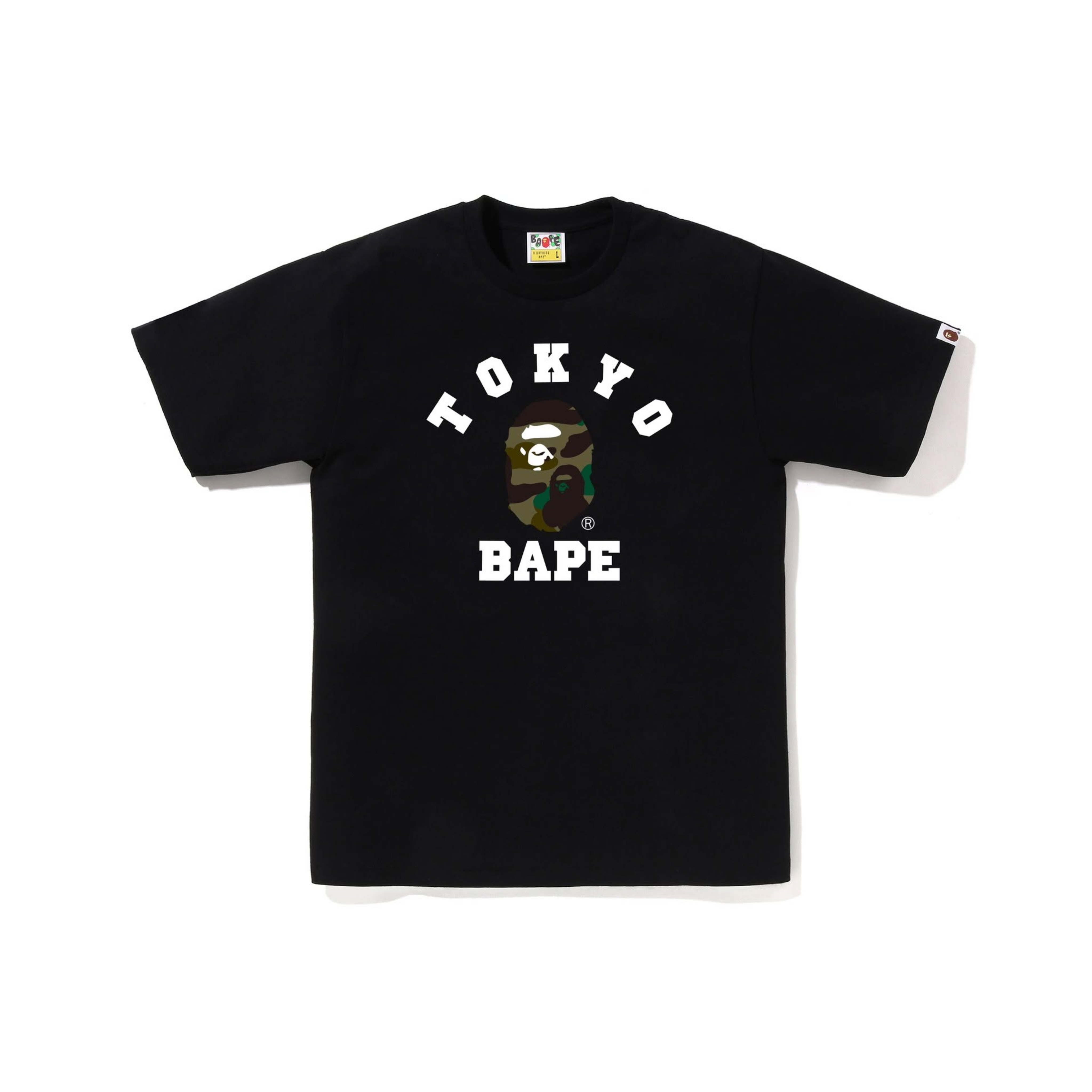 2026SS A BATHING APE BAPE 東京店舗限定 1ST CAMO TOKYO COLLEGE TEE 小頭 短T 現貨 1M22110036
