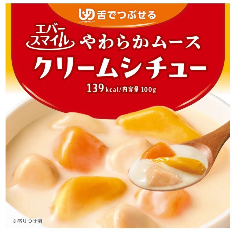 幸福微笑 - 奶油雞肉燴蔬菜慕斯