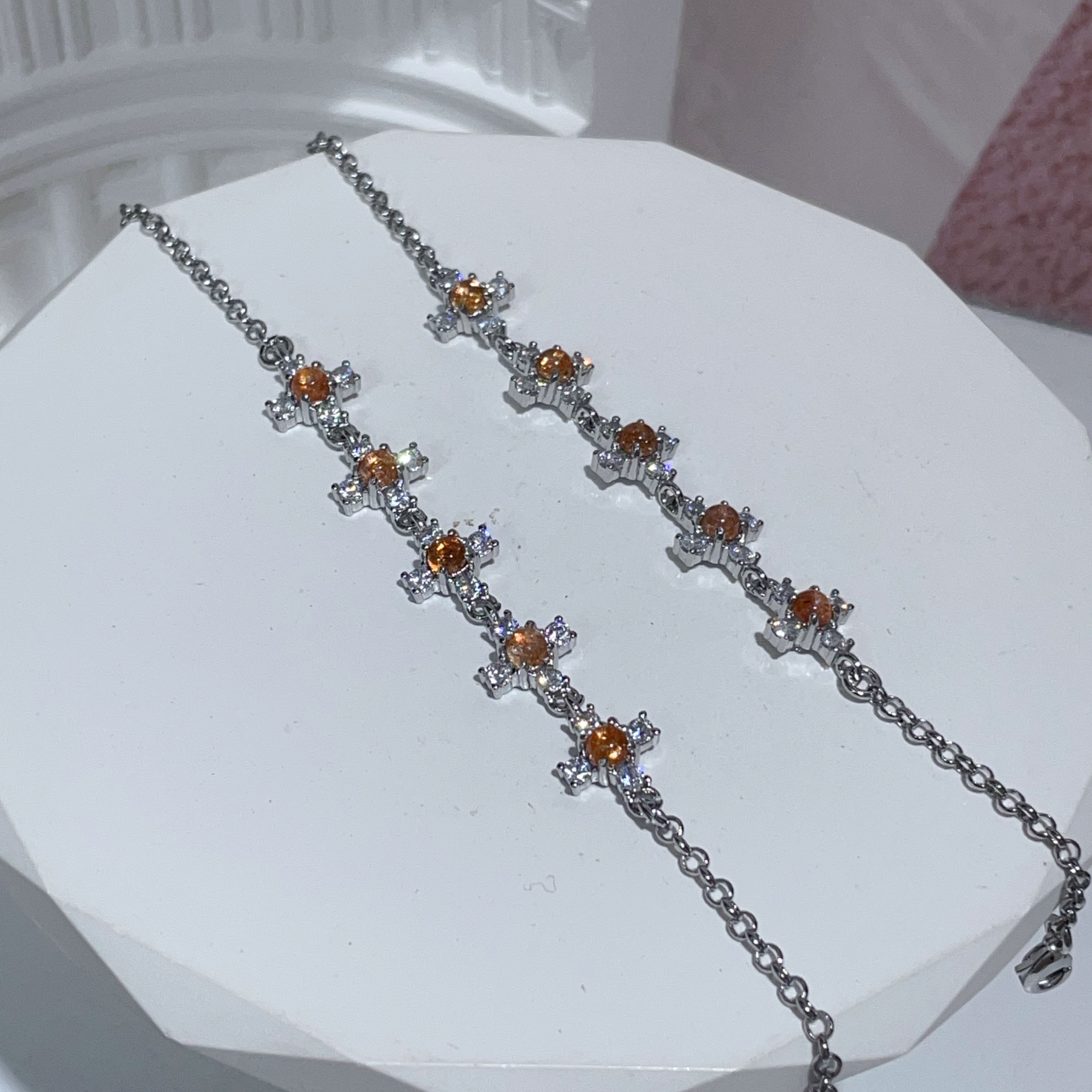 金太陽十字花手鏈 15-19cm