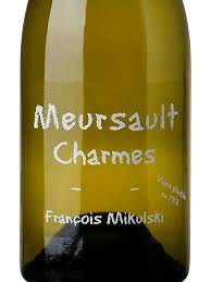 Francois Mikulski Meursault 1er Cru Charmes 2016 (RP93)