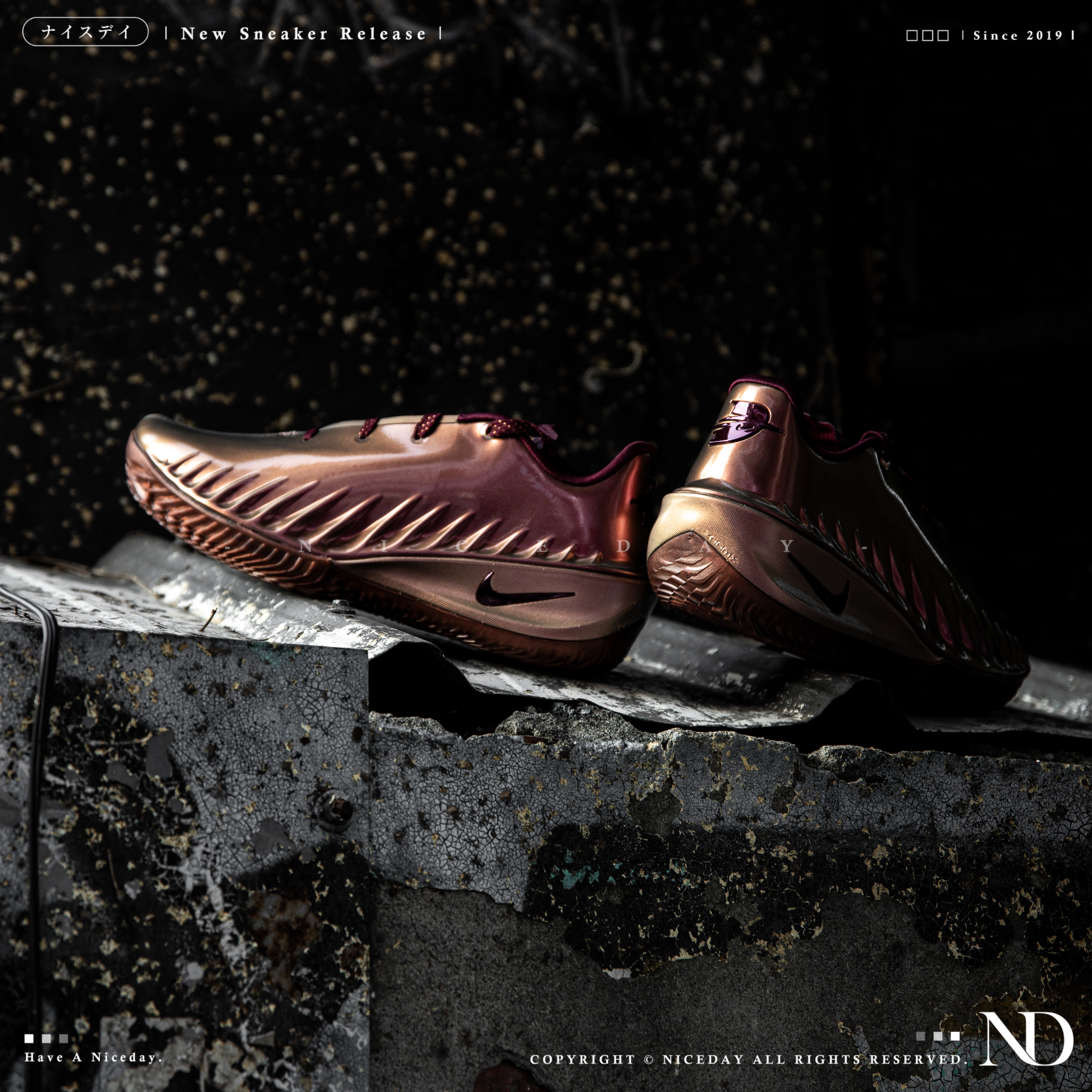 NICEDAY 現貨 NIKE GT. CUT 4 Dylan Harper 玫瑰金 金屬 古銅 實戰 籃球鞋 IR7205-600