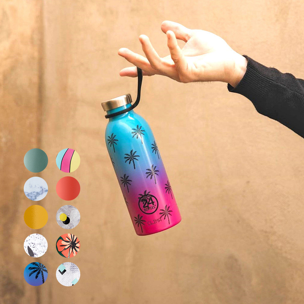 【嗨購618】義大利 24Bottles 不鏽鋼雙層保溫瓶 500ml