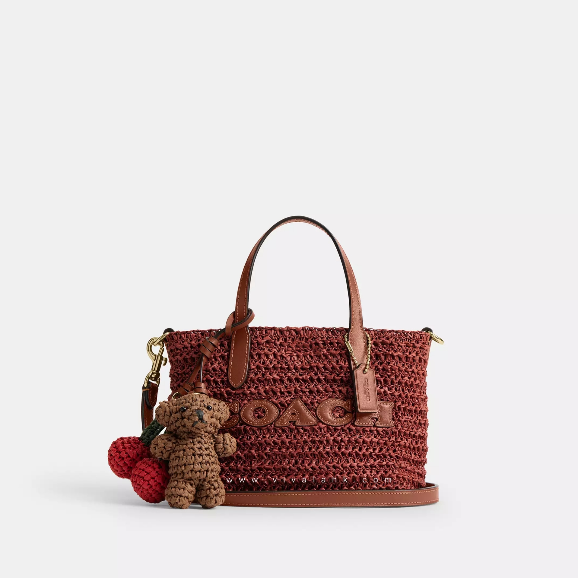 Coach - City Mini Tote Bag 連掛飾 (CEU30)