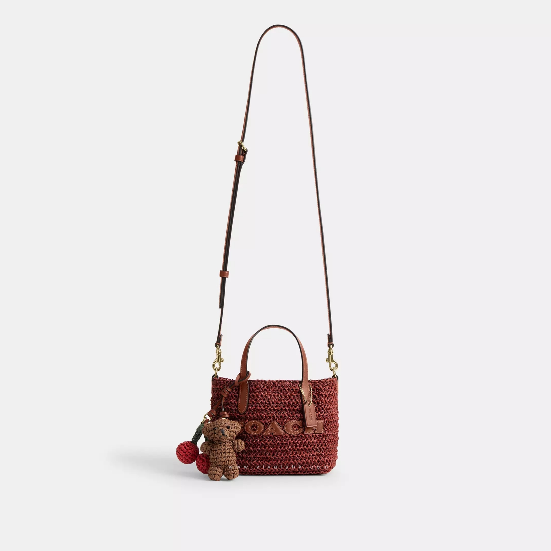 Coach - City Mini Tote Bag 連掛飾 (CEU30)