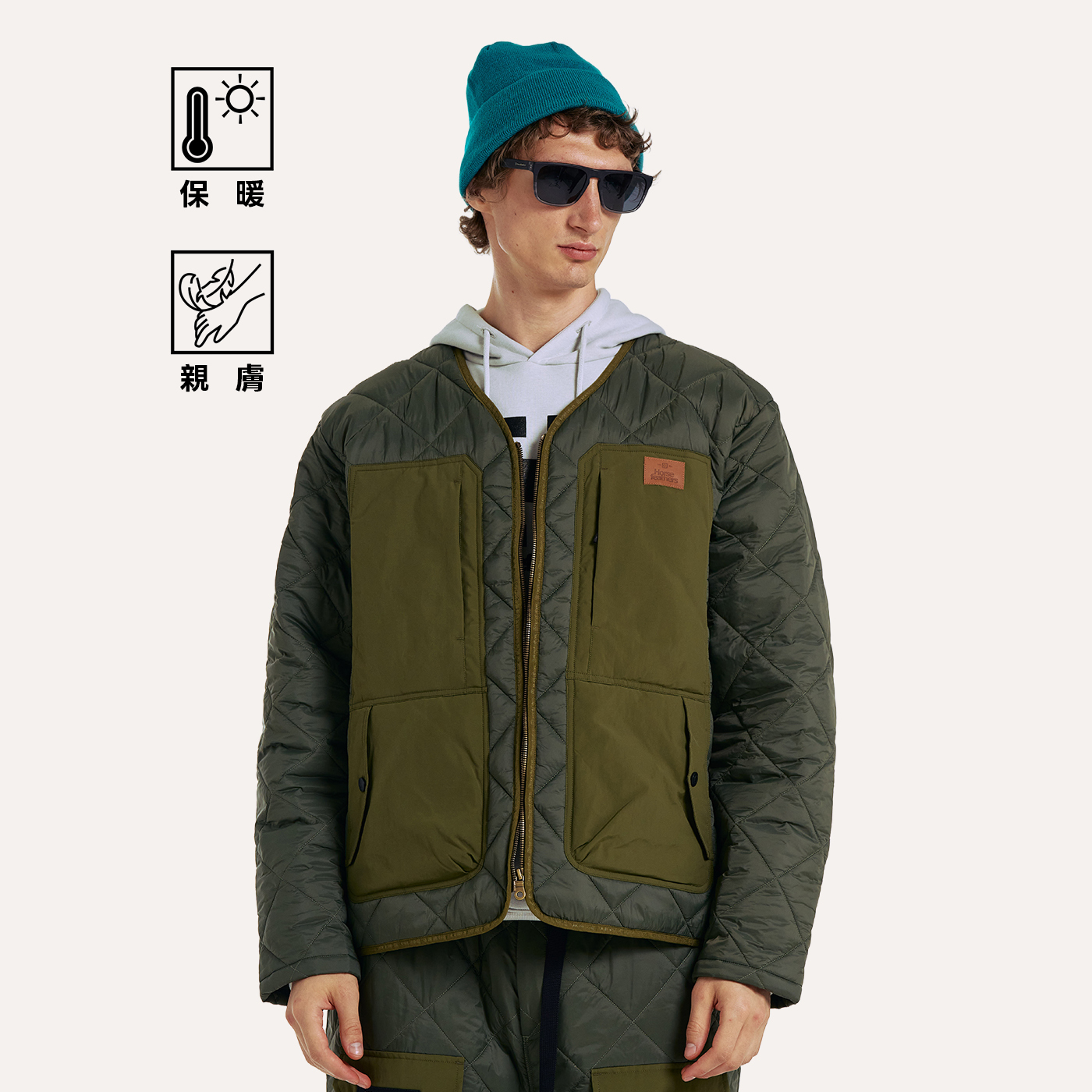 中性輕量防風保暖鋪棉外套_Dawson  Jacket