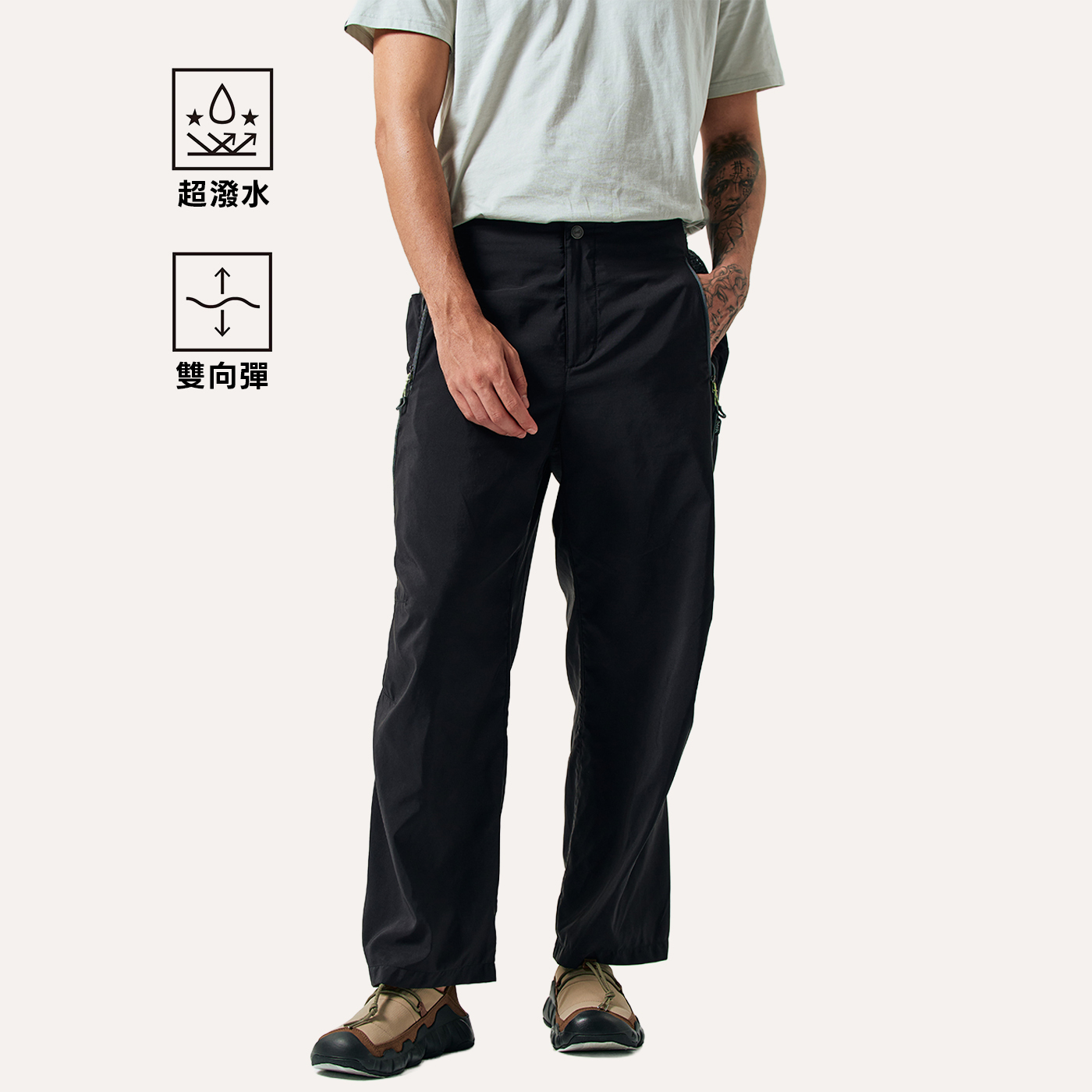中性超潑彈力多口袋機能長褲_DENALI PANTS