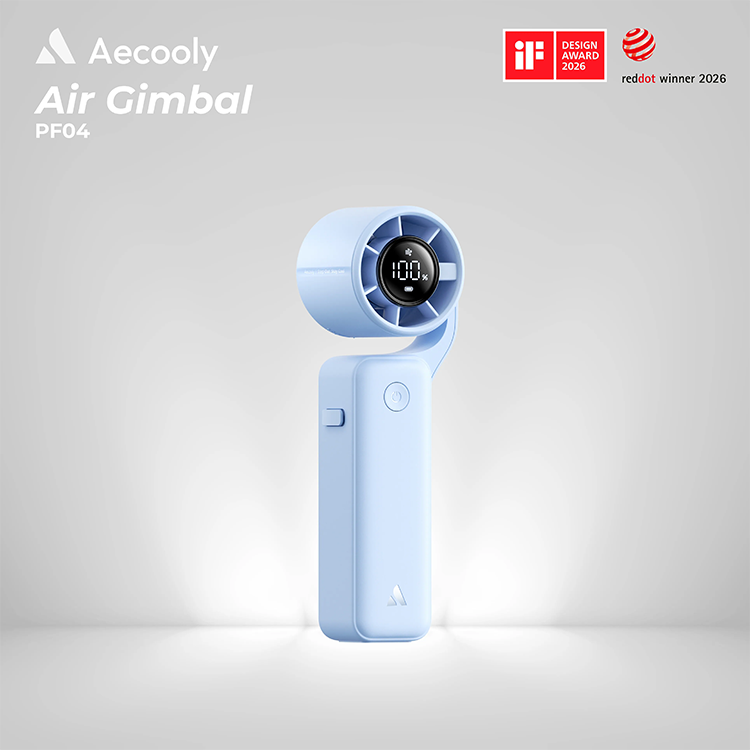 Aecooly PF04 Air Gimbal 多合一旋轉高速風扇