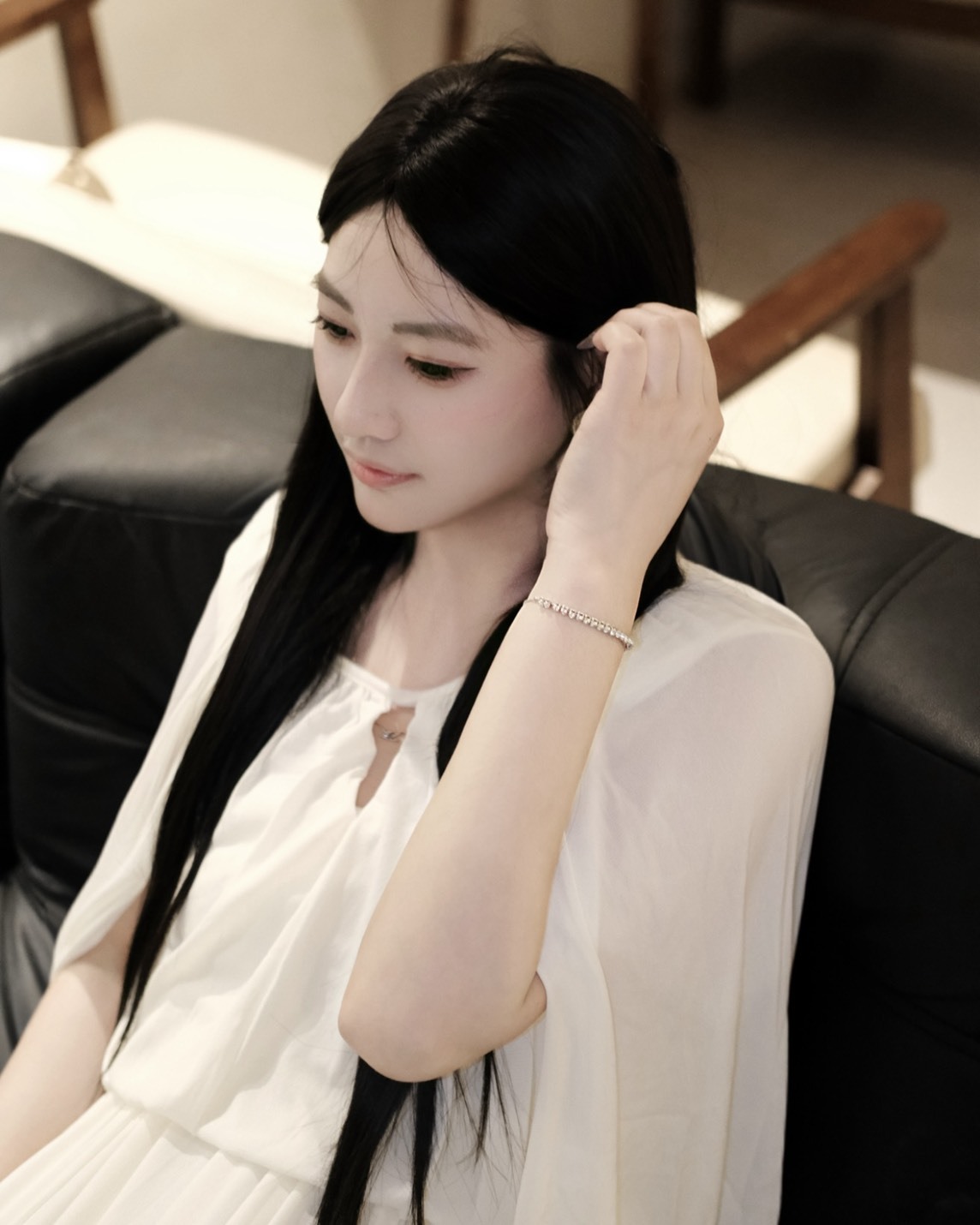 【現貨】CHARLES & KEITH 銀鑽手鍊 CK512120471
