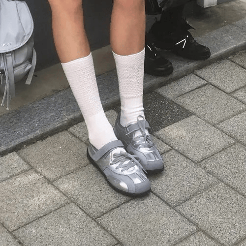 OTZ｜Romary Lace Up Sneakers [4 colors]