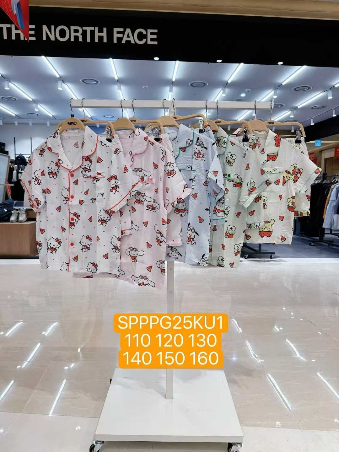 《限時團購優惠》SPAO卡通短袖睡衣 小童