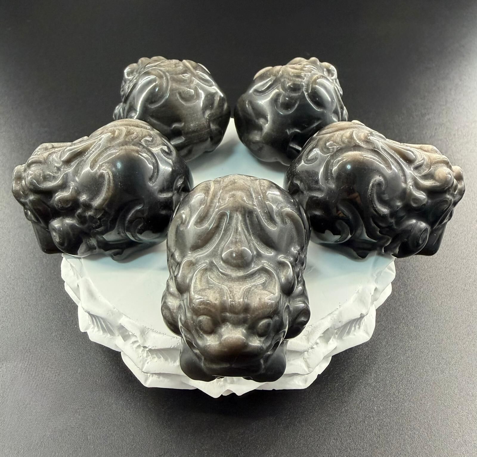 (BH) 銀曜貔貅 (4.3*3.2*3cm) #墨西哥 #水晶 #1806BR