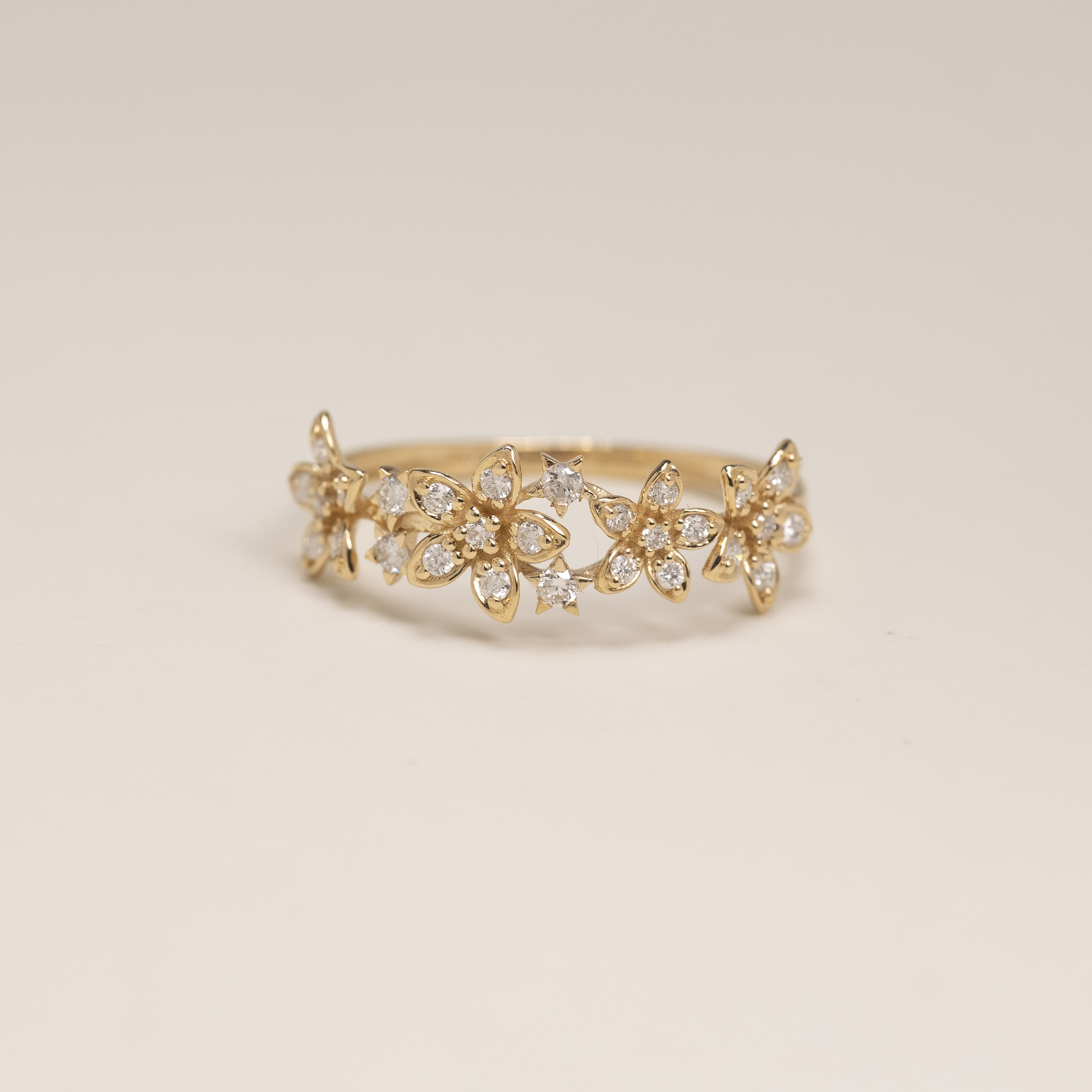 18K Secret Garden Diamond Ring