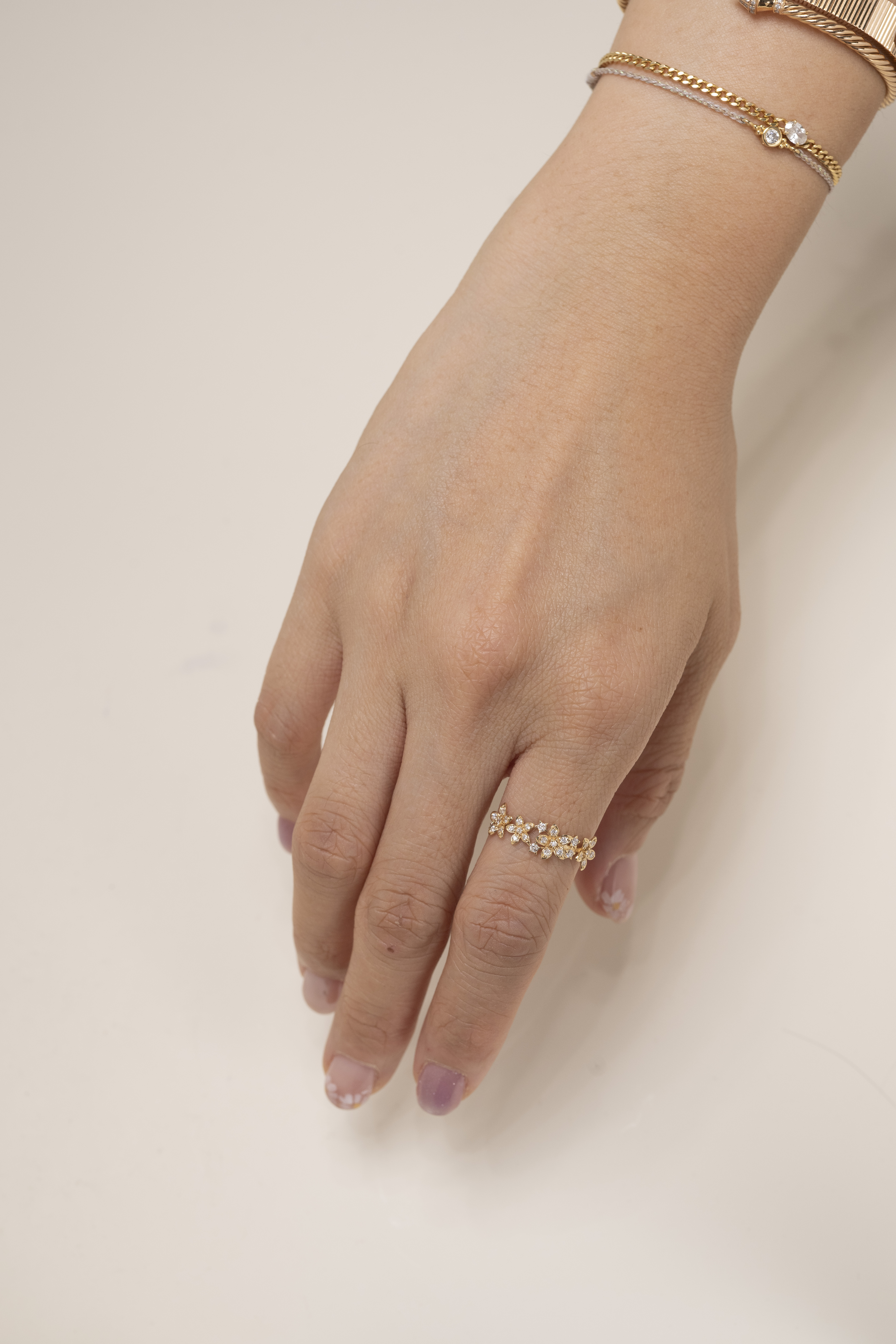 18K Secret Garden Diamond Ring