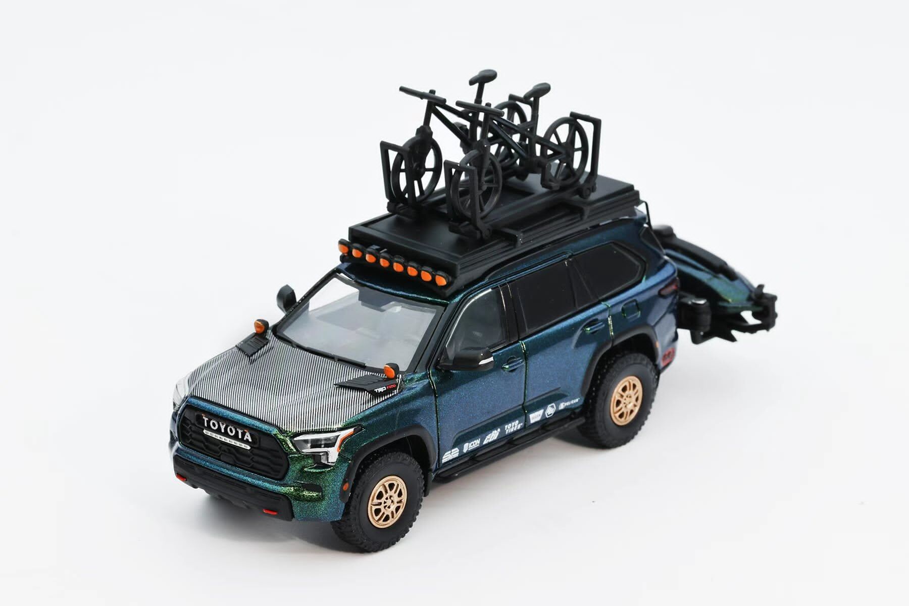 預訂:1/64 GCD #441 Toyota Sequoia TRD Pro Magic Green with Accessories (KS-068-441)