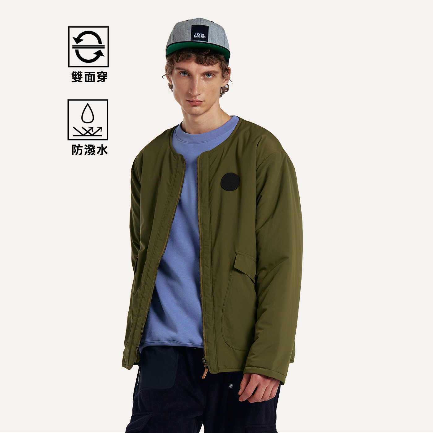 中性超潑水雙面穿保暖外套_Colwood Jacket