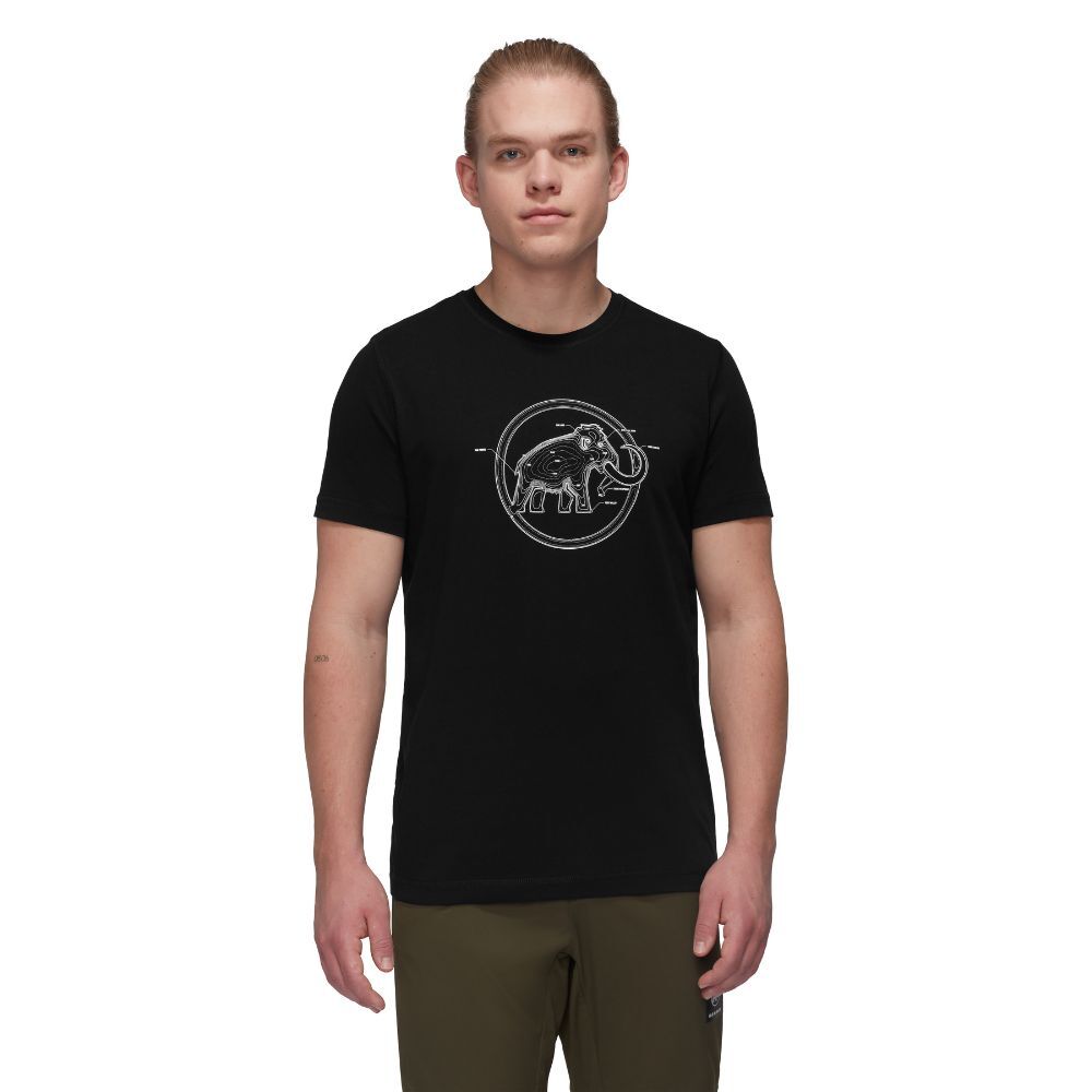 Mammut / 純棉 / Core T-Shirt Lines 男款 / 黑 (M1017040450001)