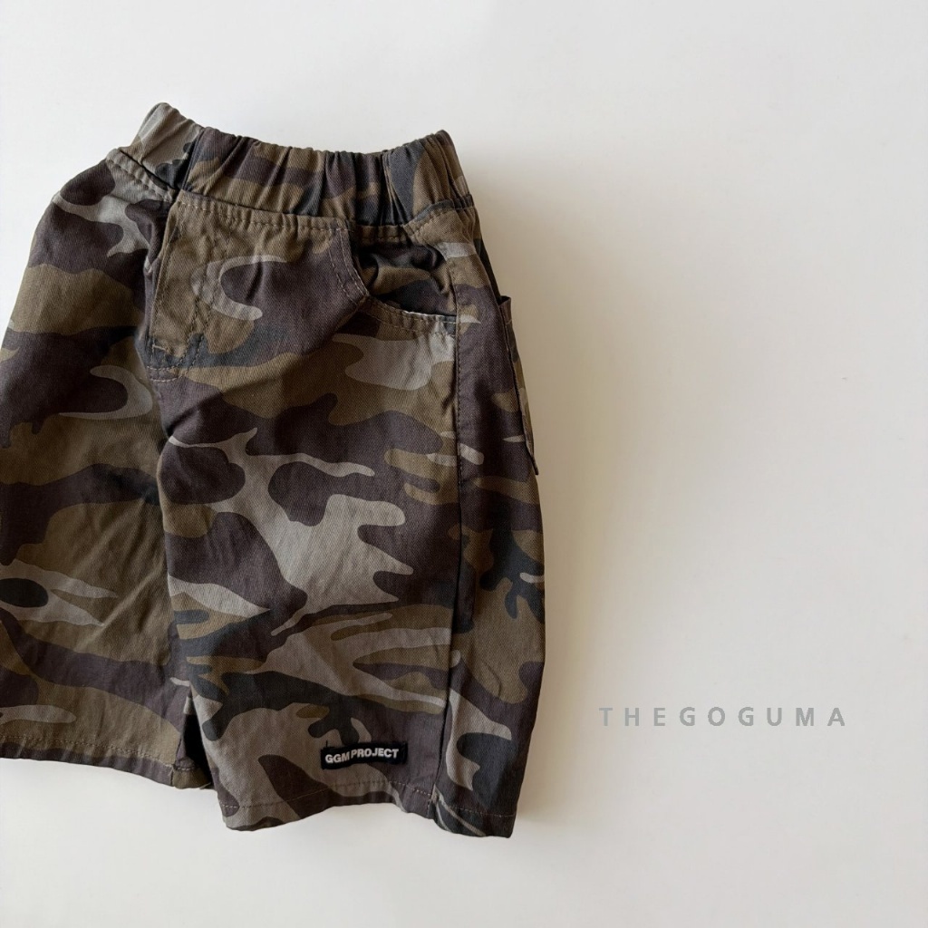 韓國🇰🇷THEGOGUMA 迷彩五分褲(XS-XL/JS-JL)