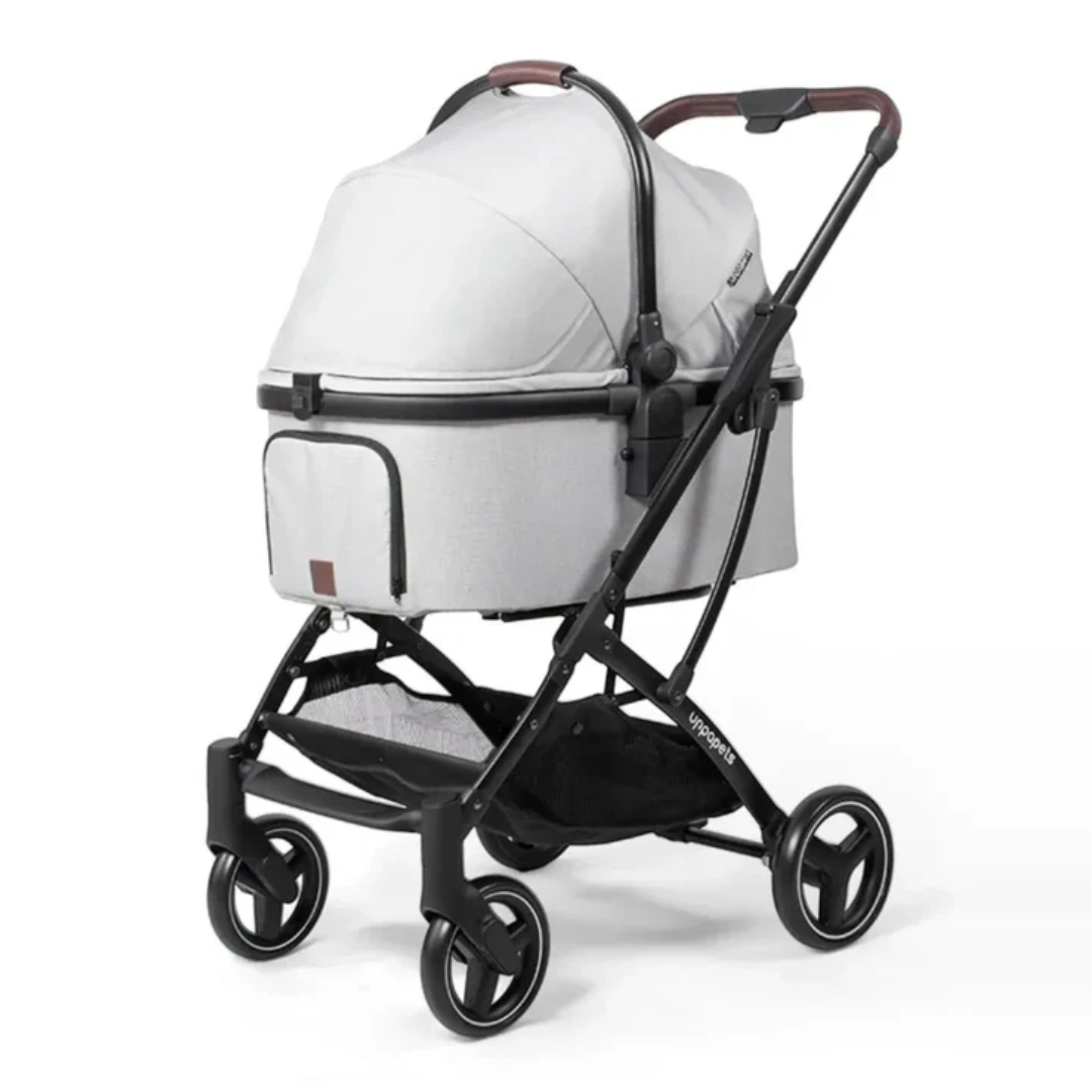 Uppapets Aroa Plus 可摺疊可分拆寵物推車（寵物承重：20KG）灰色