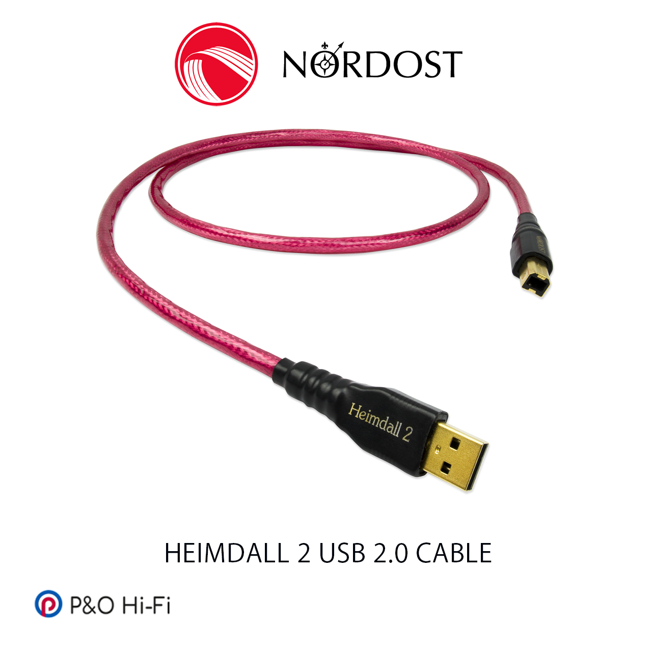 NORDOST HEIMDALL 2 USB 2.0 CABLE  (A TO B)