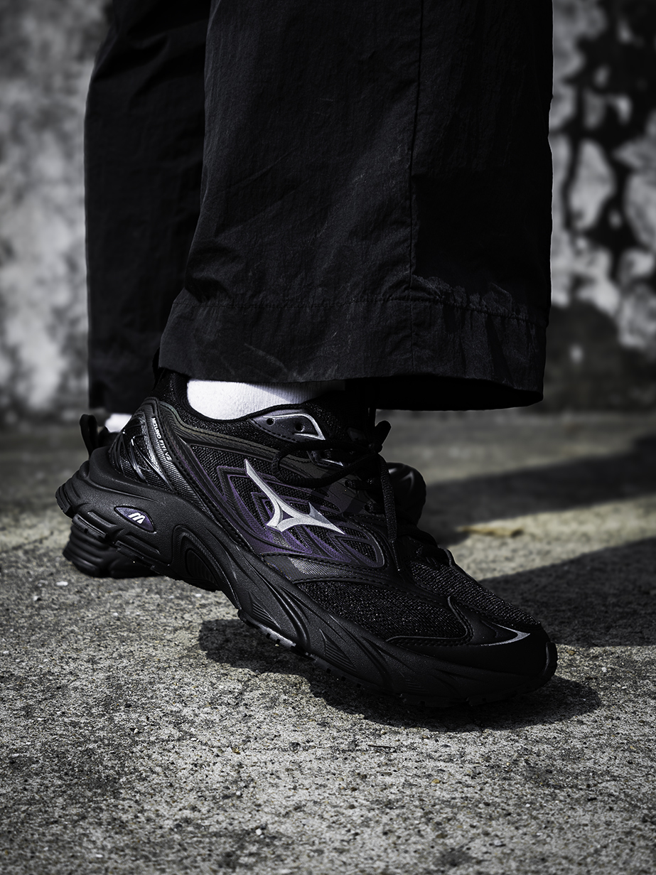Mizuno FIYI TL V2 液態黑 科技黑彩 復古跑鞋 D1GH2415-02(預購Pre-order)