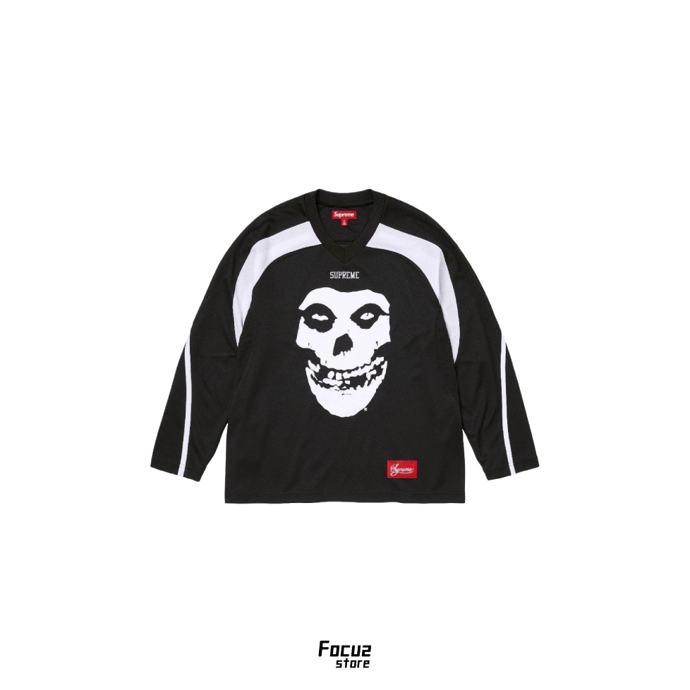 【Focus Store】現貨秒發 Supreme SS26 Week 7 The Misfits® Hockey Jersey "Black" 黑色