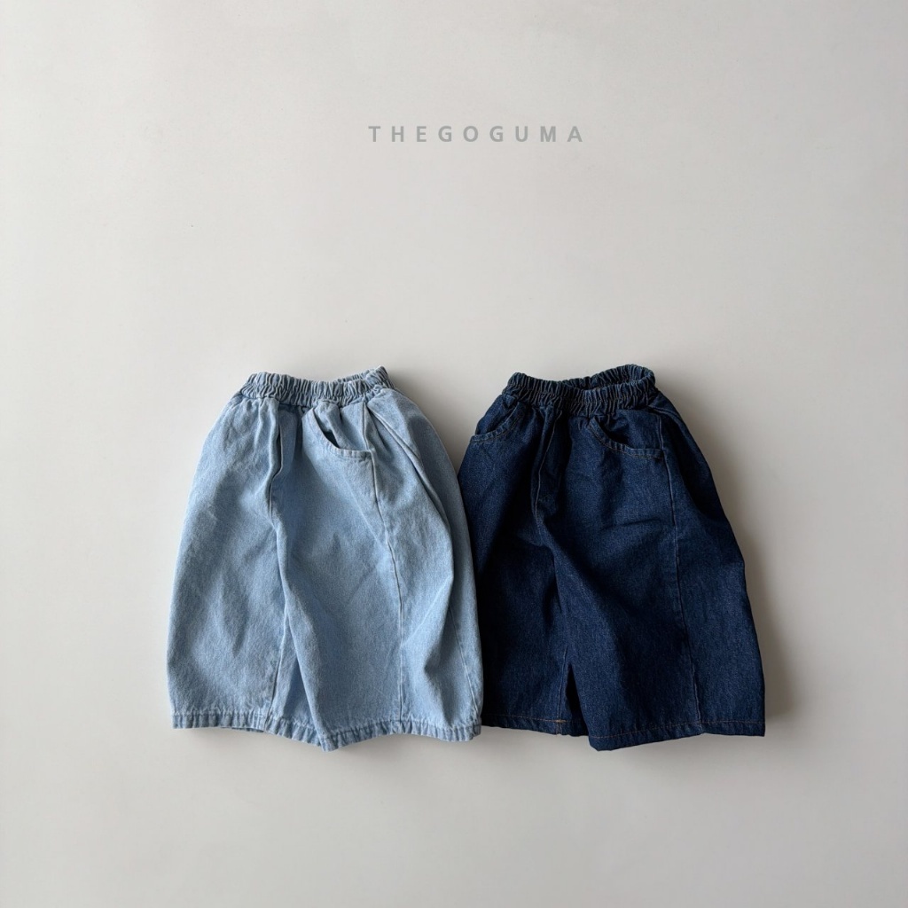 韓國🇰🇷THEGOGUMA 口袋刺繡牛仔褲(XS-XL/JS-JL)