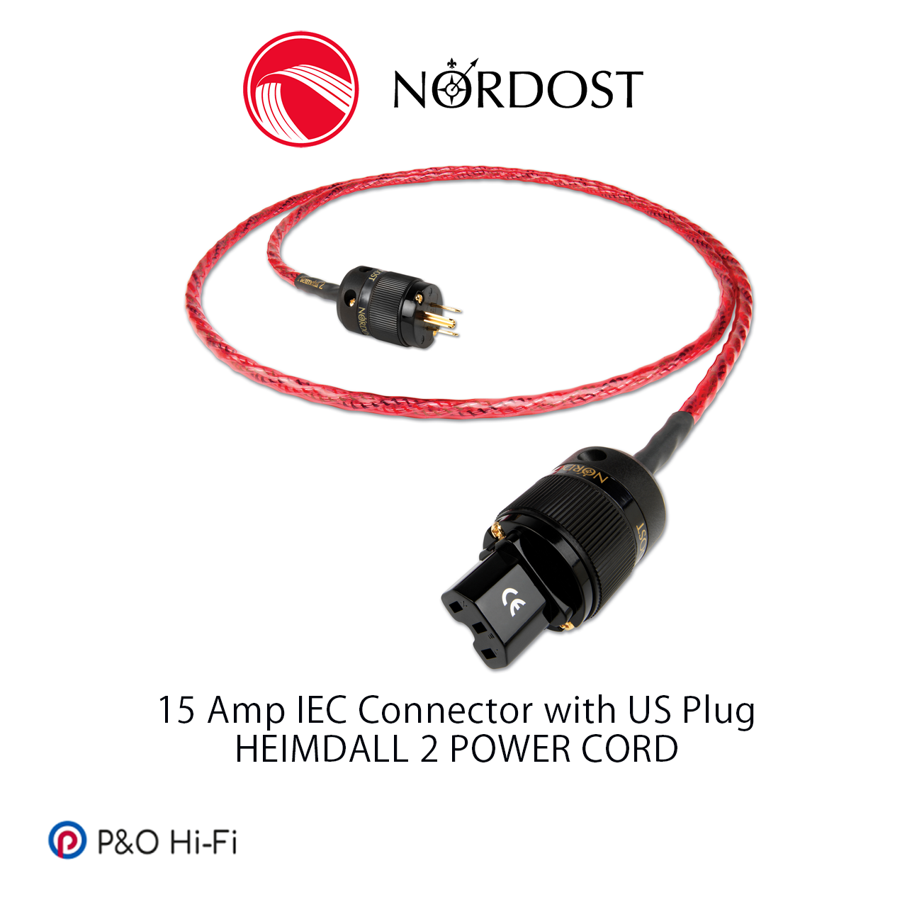 NORDOST HEIMDALL 2 電源線  2米 (美式/英式)