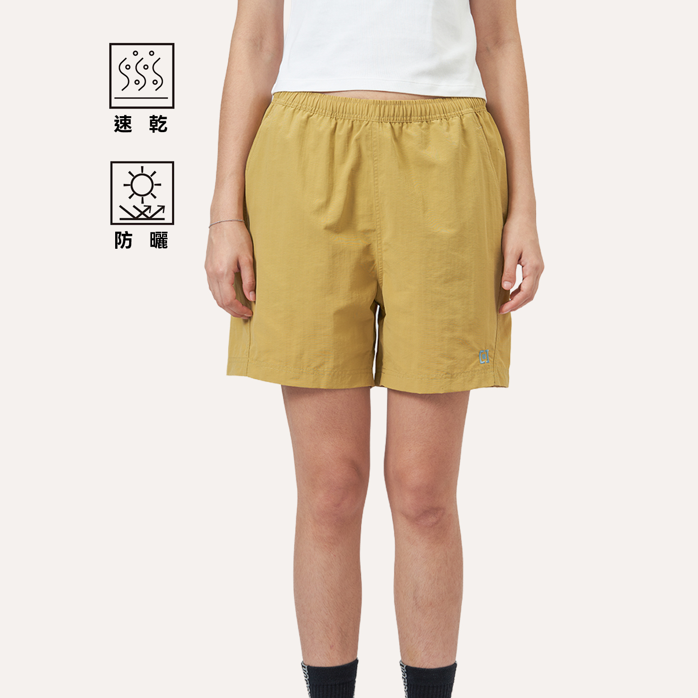 中性輕感吸排休閒短褲_Murray Shorts