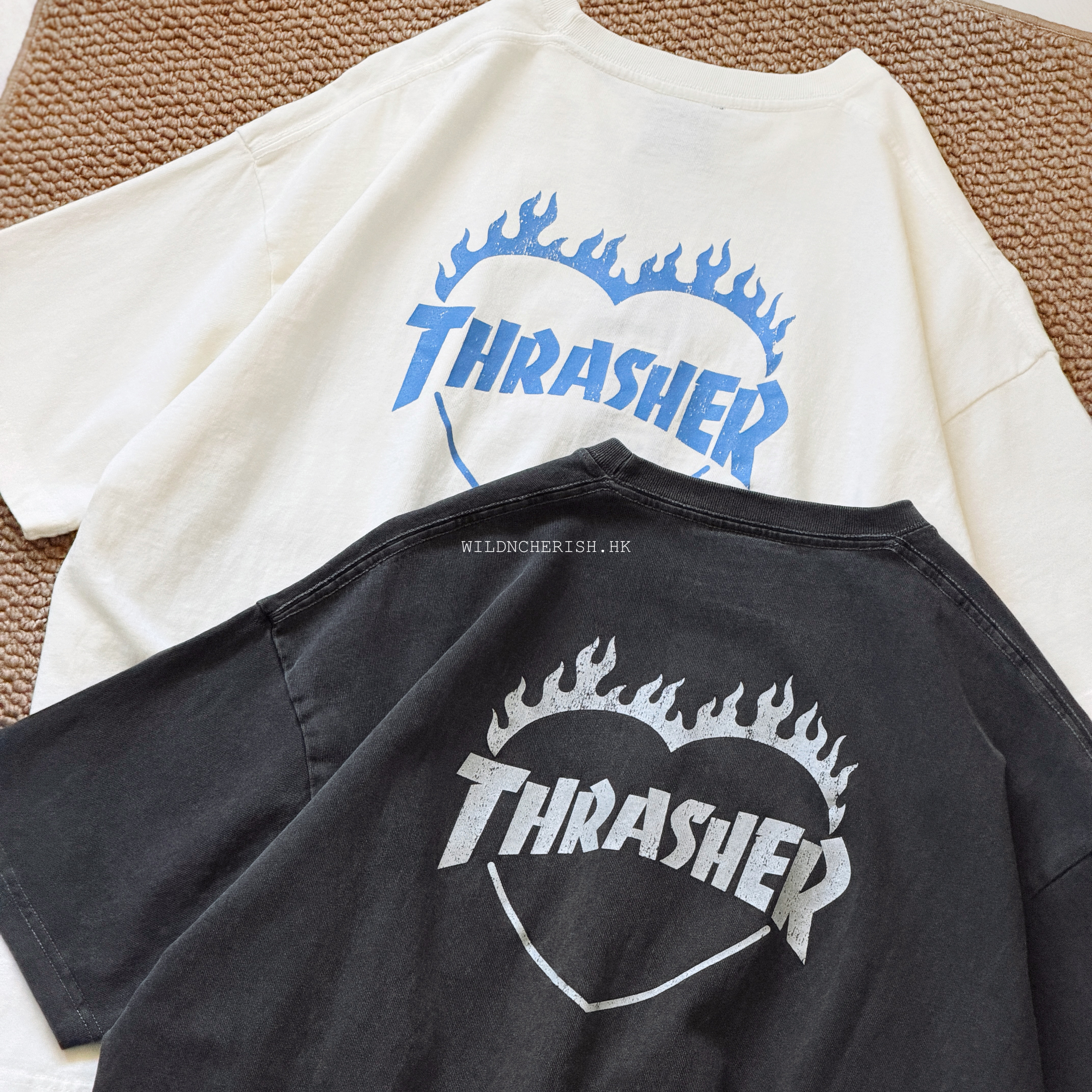 現貨 | Thrasher Heart Pigment Logo Tee 日本限定 短袖