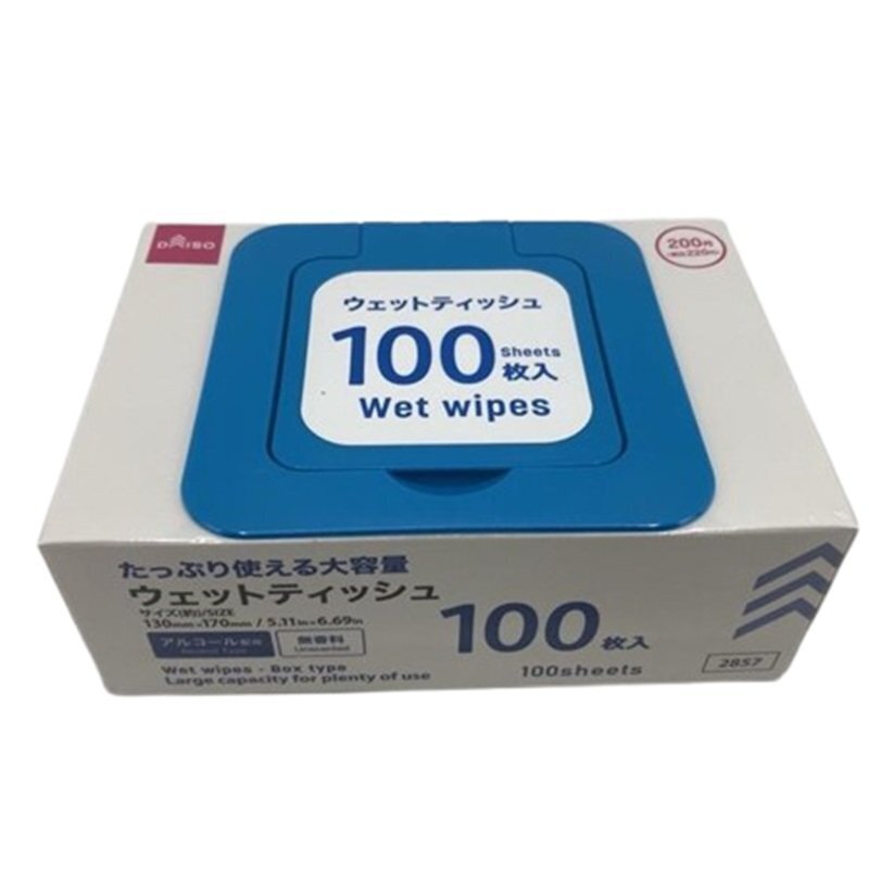清潔濕巾/盒裝 100入