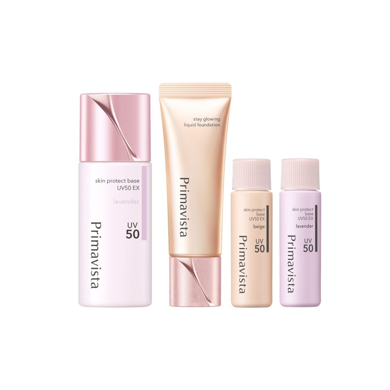 SOFINA Primavista Primer & Stay Glowing Liquid Foundation Set