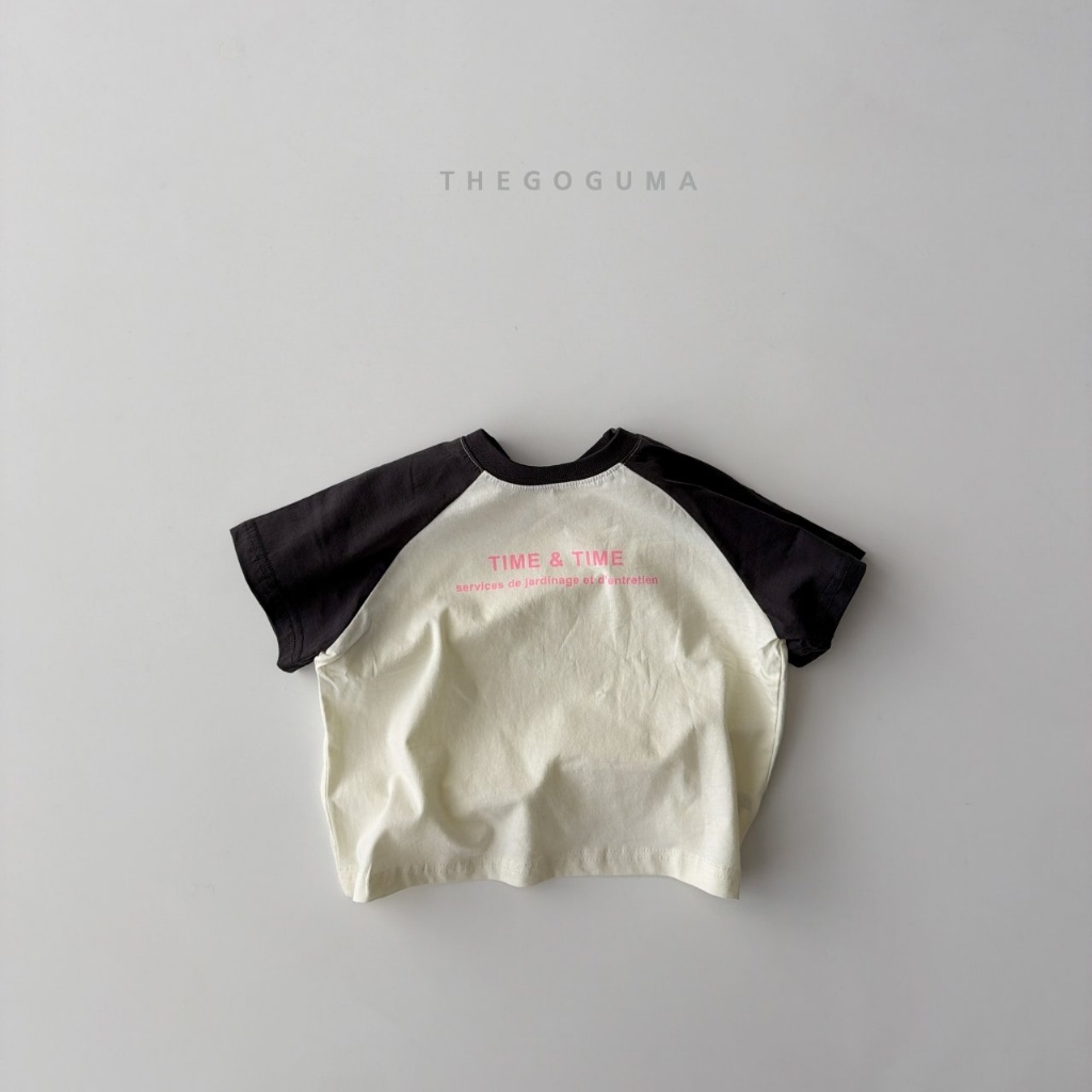 韓國🇰🇷THEGOGUMA 美式復古撞色插肩袖T恤(XS-XL/JS-JL)