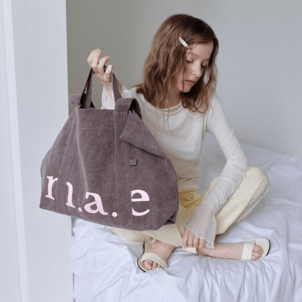 mucu and ebony (m.a.e)｜m.a.e 2way logo Bag [6 colors]