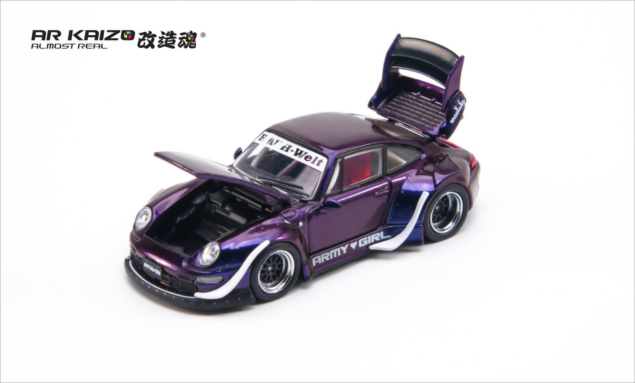 預訂:1/64 Almost Real  #29 RWB 993 Army Girl (6K0000201 )