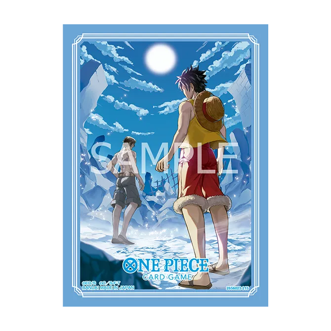 ONE PIECE CARD GAME 卡套 第十五彈 魯夫&艾斯